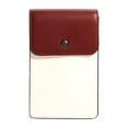 thumbnail image 1 of Coach Men's North / South Phone Crossbody Bag In Colorblock (Chalk / Heather Grey / Burgundy), 1 of 2