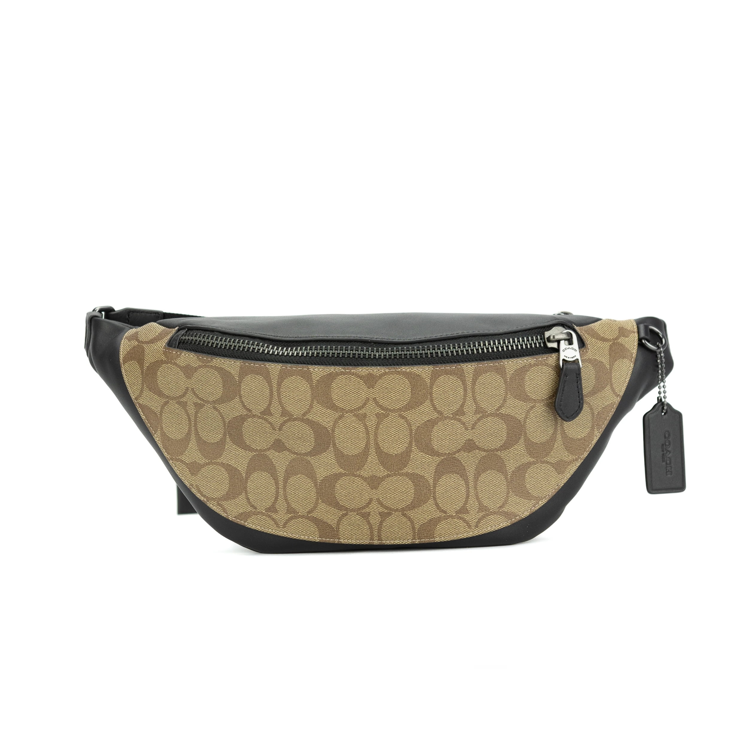 Coach belt bag in signature canvas hot sale