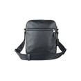 thumbnail image 1 of Coach Mens (4011) Houston Black Refined Pebbled Leather Medium Flight Crossbody Bag, 1 of 8