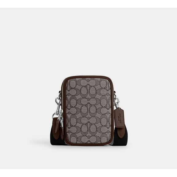 Coach Mens Stanton Crossbody in Signature Jacquard Bag