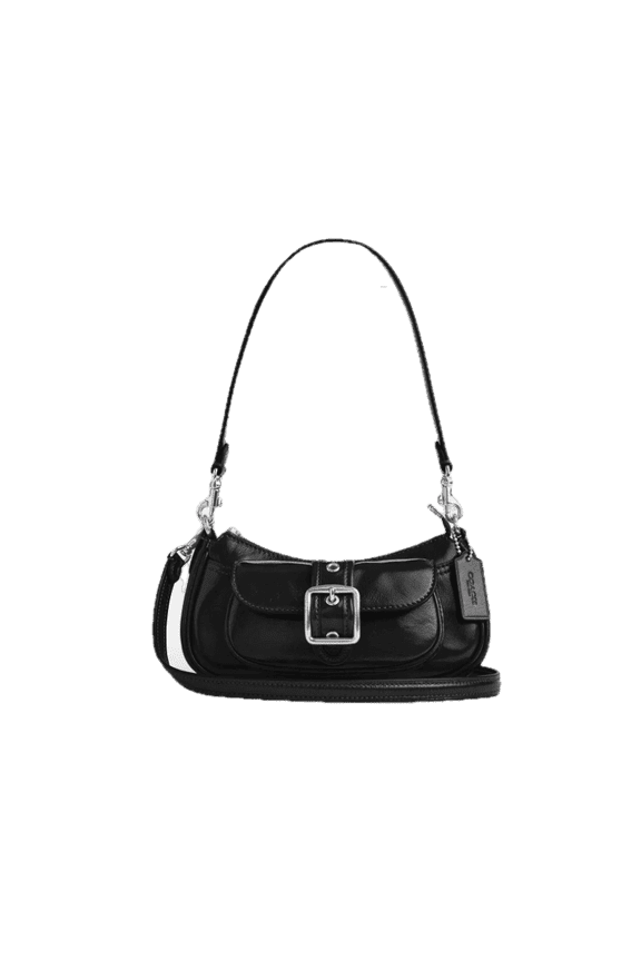 Mini Ashton Shoulder Bag In Glazed Leather