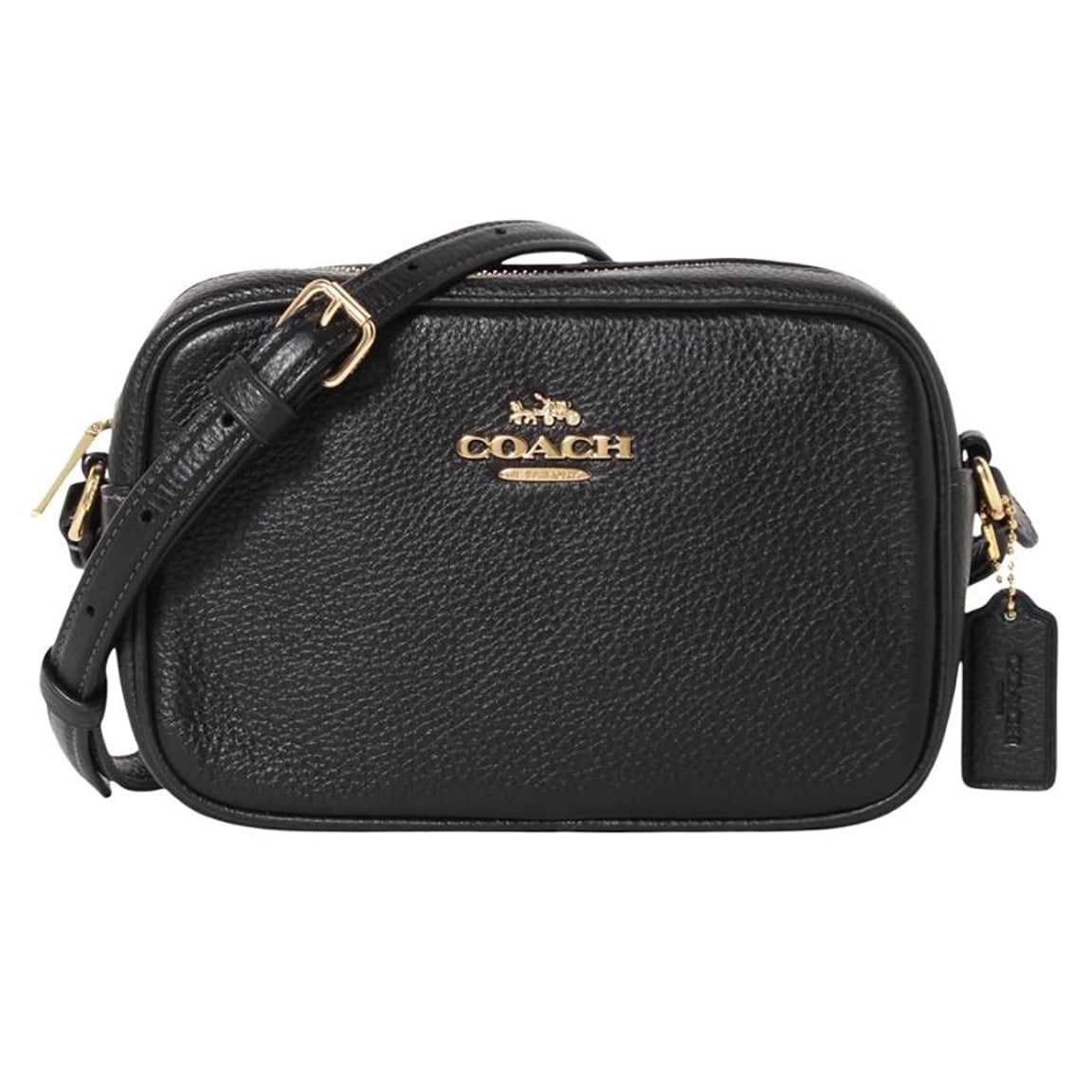 Coach Women's Mini Jamie Camera Crossbody Bag in Pebbled Leather