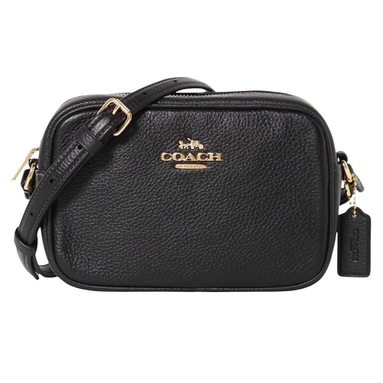 Coach Women's Mini Jamie Camera Crossbody Bag in Pebbled Leather