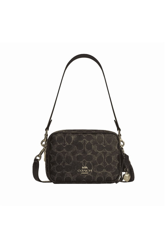 Mini Carey Crossbody Bag In Loved Signature Canvas