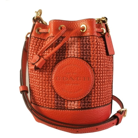 Coach - Mini Dempsey Bucket Bag - C9955 - Miami Red