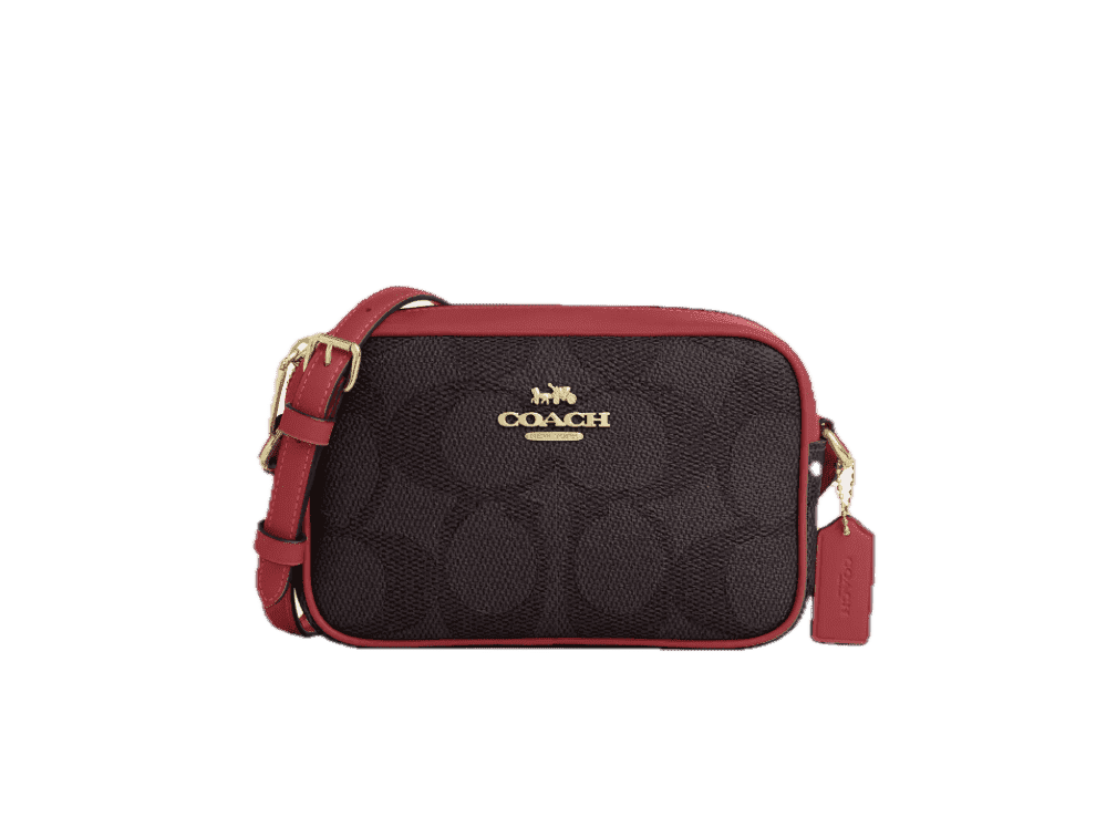 Coach Women's Mini Jamie Camera Crossbody Bag in Signature Canvas