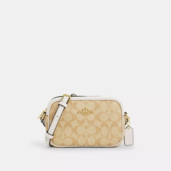 Coach Mini Jamie Camera Bag In Signature Canvas
