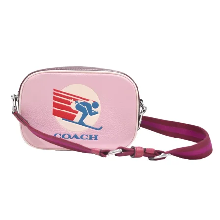 Coach Mini Jamie Camera Bag (Powder Pink Wine Multi)