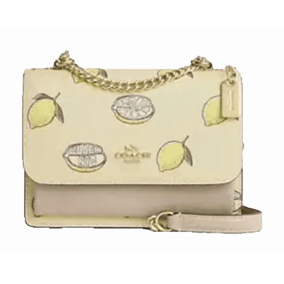 Coach Mini Klare Crossbody Bag With Lemon Print