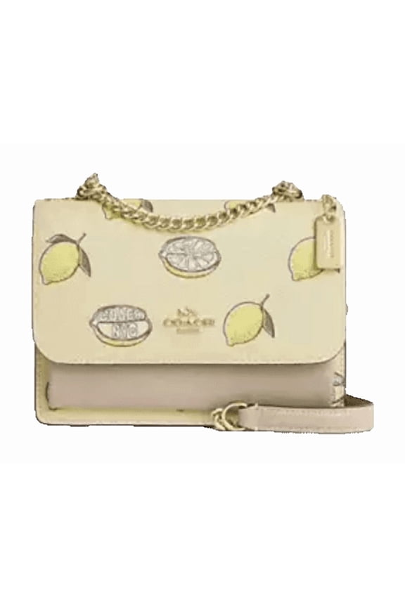 Mini Klare Crossbody Bag With Lemon Print