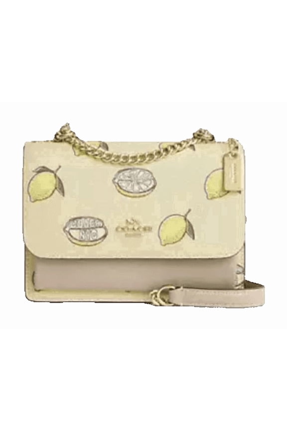 Mini Klare Crossbody Bag With Lemon Print