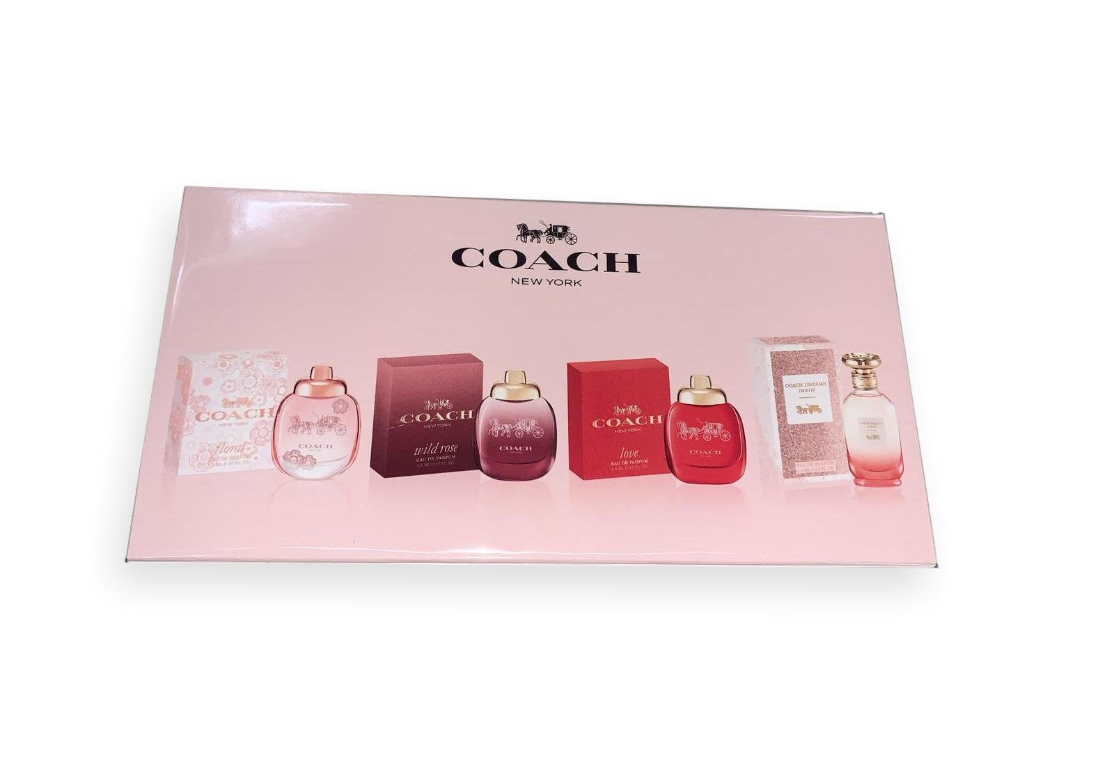 COACH 香水　ギフトセット　新品未開封❗️ Coach Mini Perfume Gift Set for Women, 4 Piece, Floral, Wild Rose