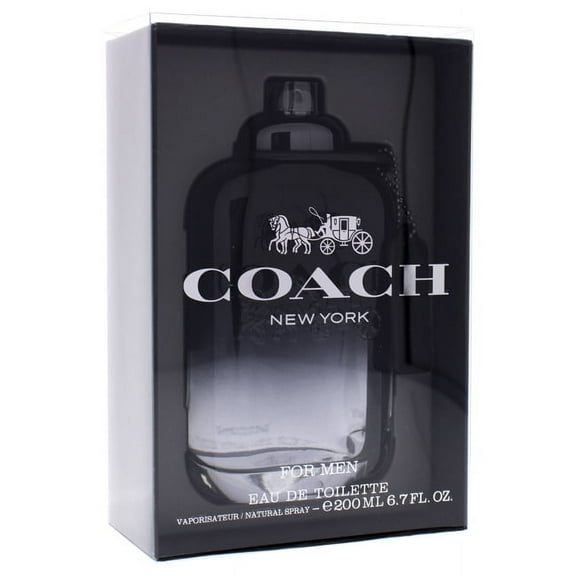 Coach New York Eau De Toilette Spray, Cologne for Men, 6.7 oz