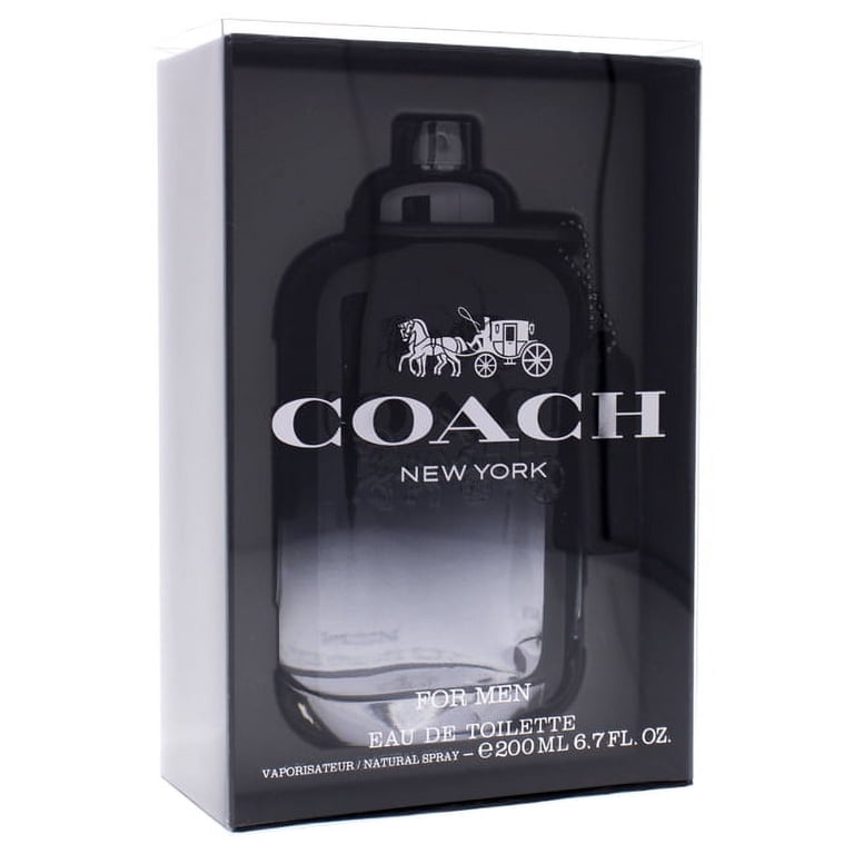 Coach, Eau De Toilette Spray, Men, 6.7 oz, Green Woody Scent