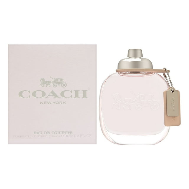 Coach New York Eau De Toilette Spray, Perfume for Women, 3 oz