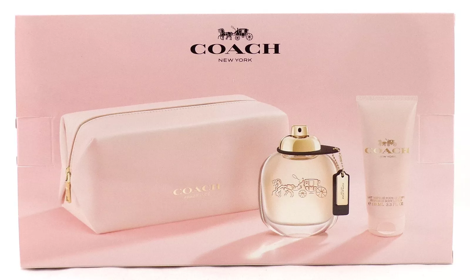 香水セット YSL、COACH、GUCCI Coach New York Perfume Gift Set, Floral Fruity Fragrance, Elegant