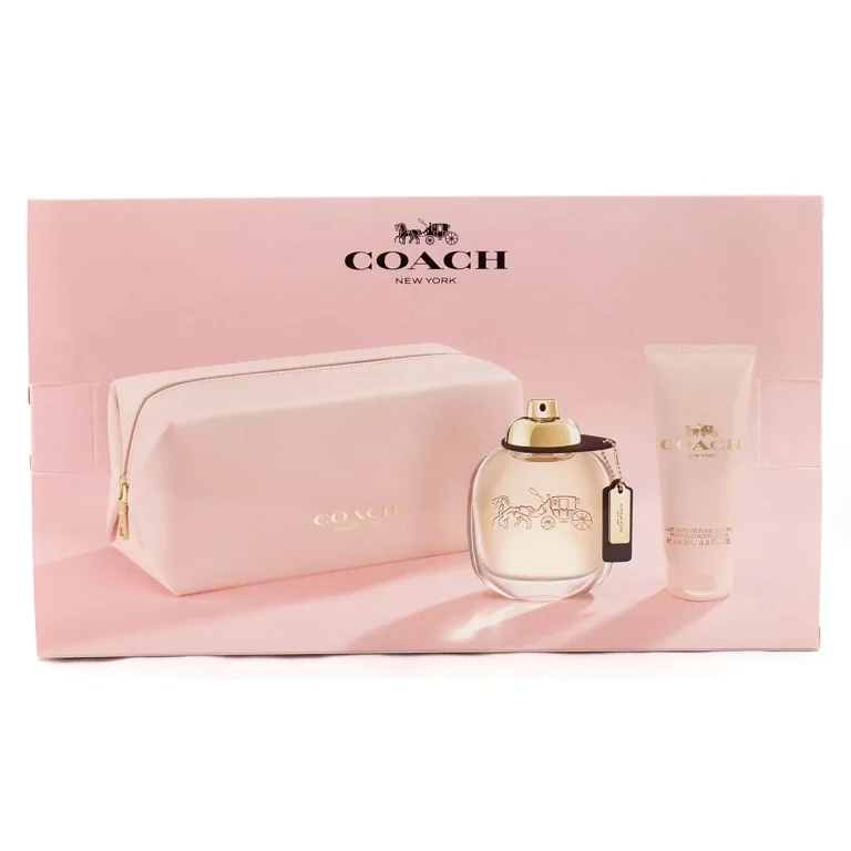 Coach New York Perfume Gift Set, Floral Fruity Fragrance, Elegant