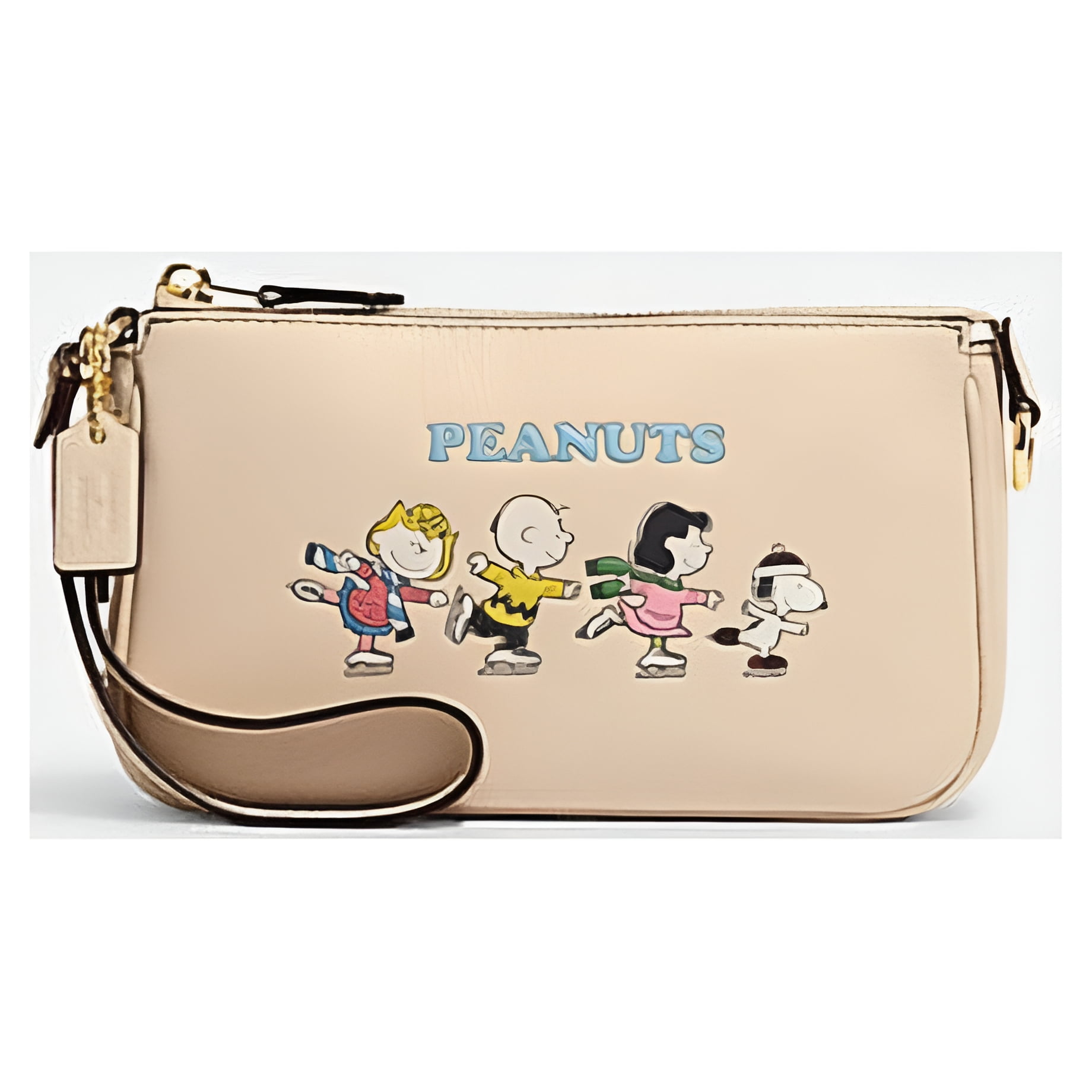 Coach CE858 X Peanuts Nolita 19, Snoopy And Friends Motif, Gold