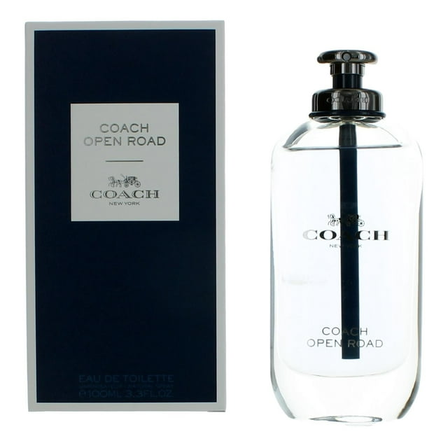 Coach Open Road Eau De Toilette Natural Spray, Cologne for Men, 3.3oz