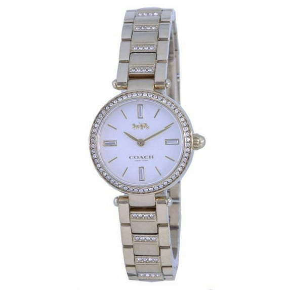 Coach Park Ladies Analog White Business Quartz 14503098