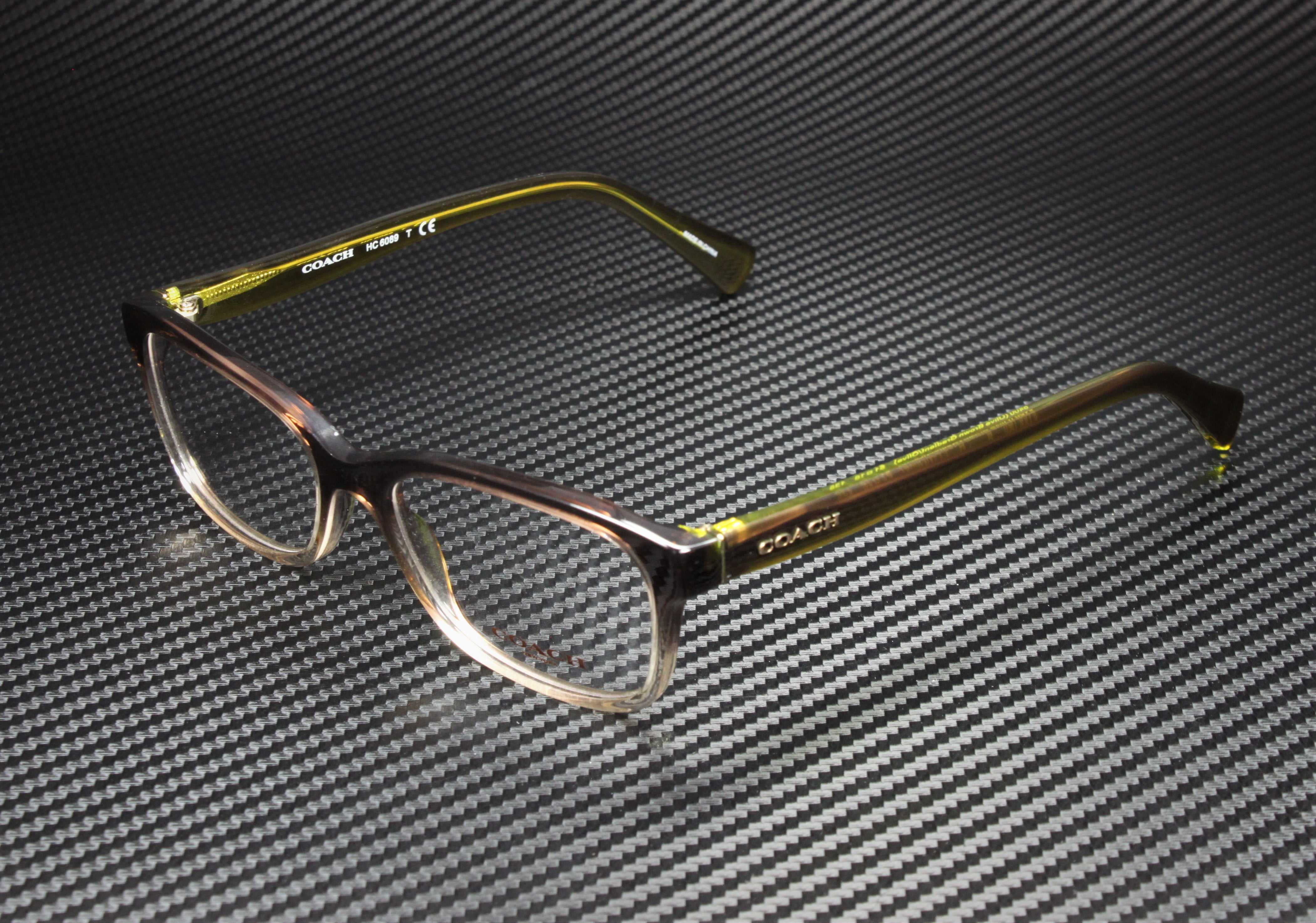 Coach Womens Designer Eyeglasses - HC6089F Olive/Brown 