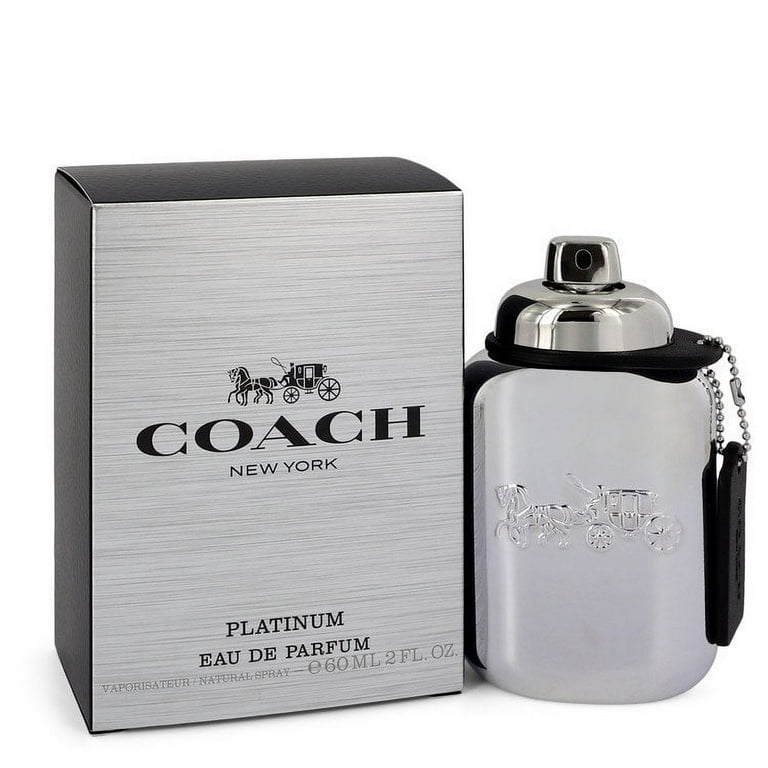 Coach Platinum 3pc Set Men Parfum Spray 3.3 oz nd Travel Size .25 oz Shower  Gel