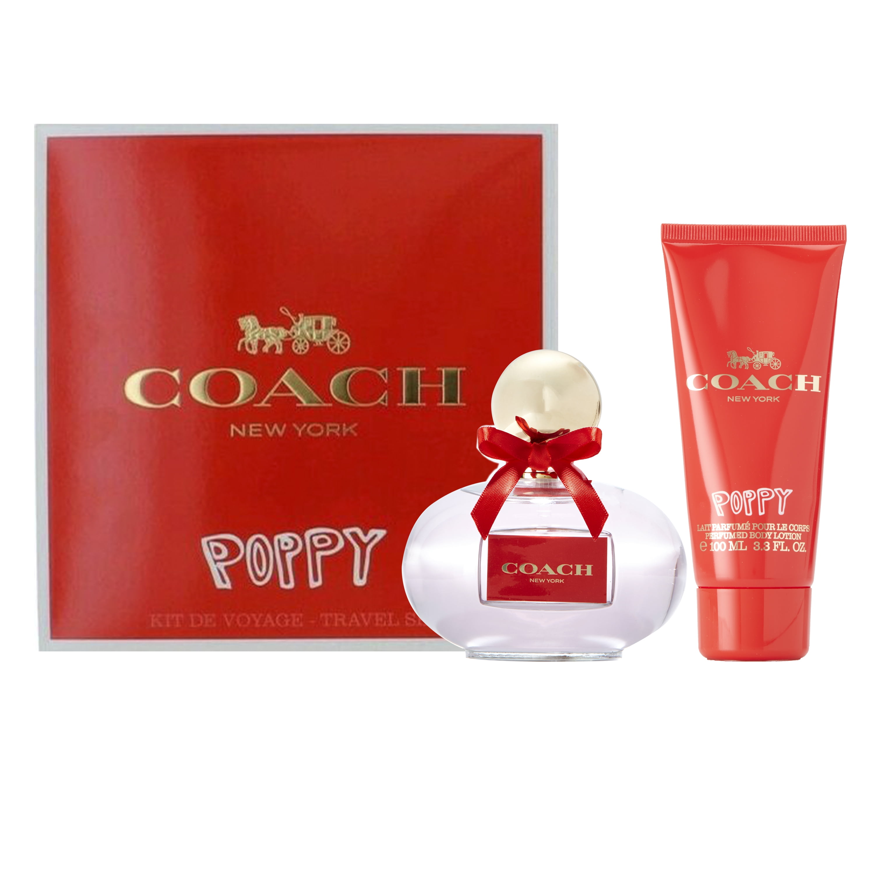 Coach Poppy Perfume for Women, 2 Piece Gift Set - Walmart.com