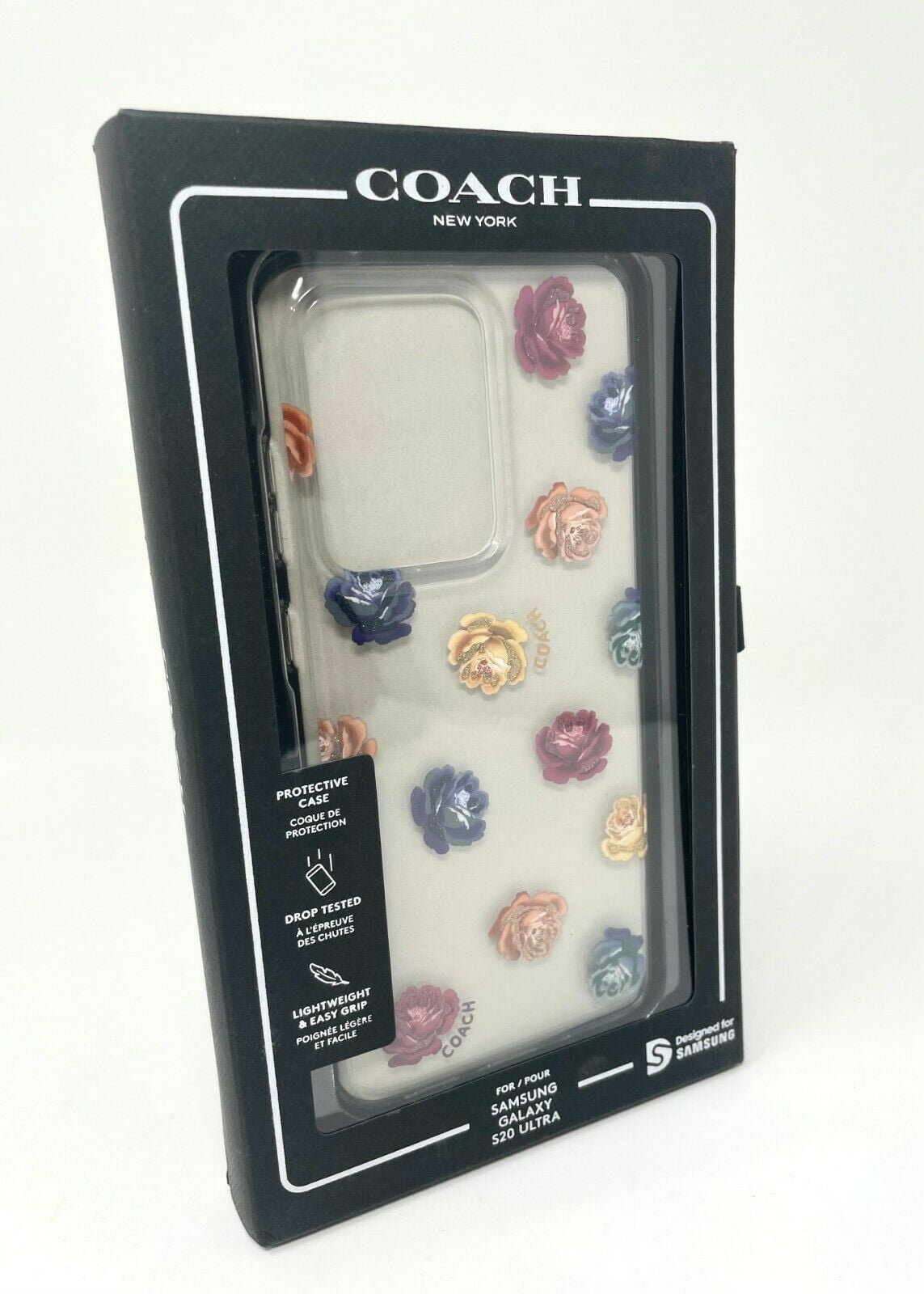 iPhoneケース COACH - COACH Leather Case Dreamy Peony Rainbow Amazon.com: Coach Protective Case for iPhone 11 - Dreamy