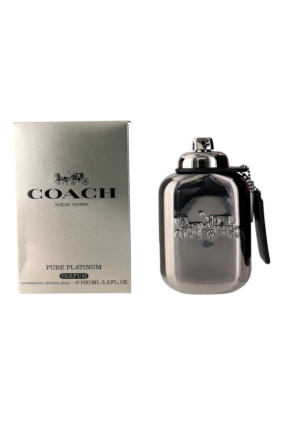 Pure Platinum by Coach, 3.3 oz Parfum Spray for Men