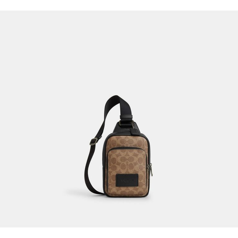 Coach Racer Sling Pack In Signature Canvas - Walmart.com
