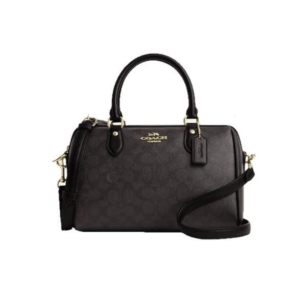 Coach Rowan Satchel Bag In Signature Canvas