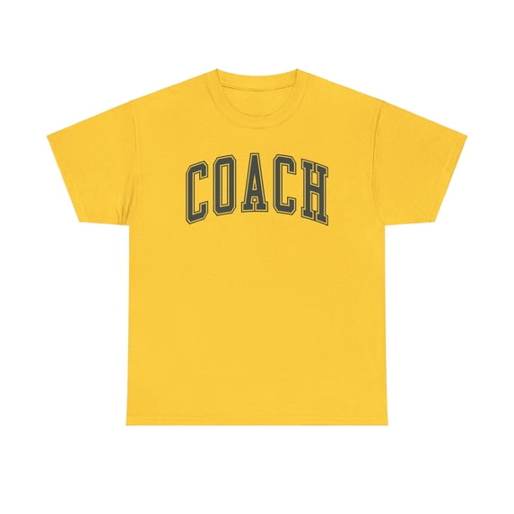 Coach Shirt Gifts Tshirt Crew Neck Short Sleeve