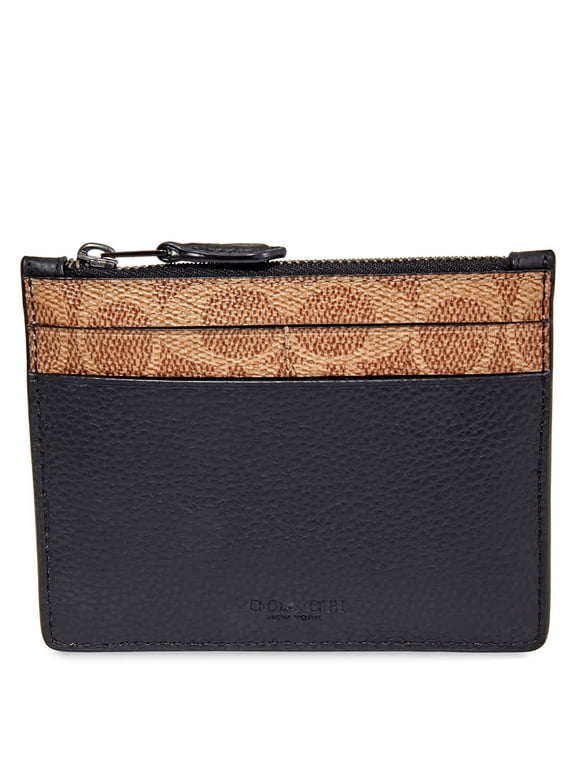 Signature Canvas Blocking Card Case