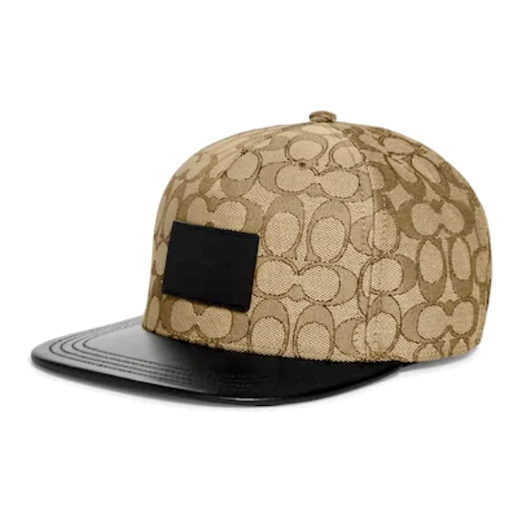 Coach Signature Flat Brim Hat Brown - Walmart.com display picture 3