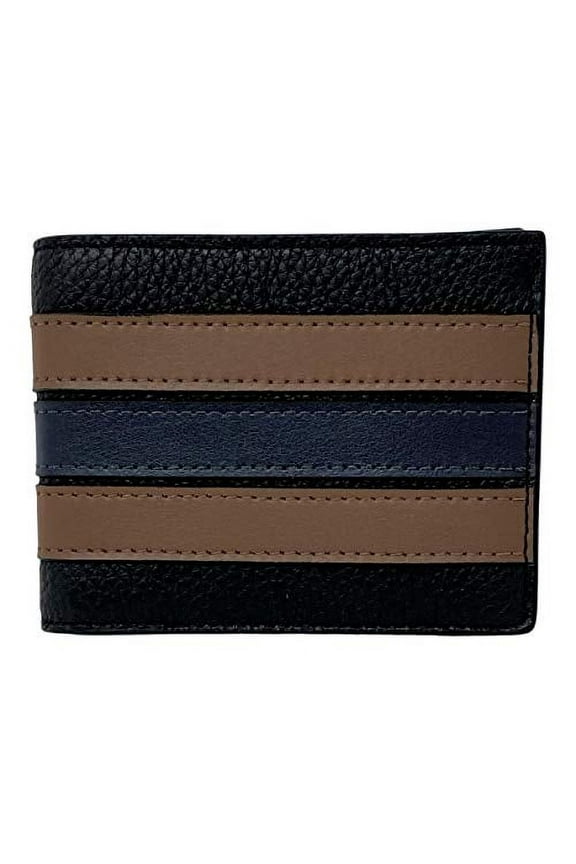 Slim Billfold Wallet with Varsity Stripe