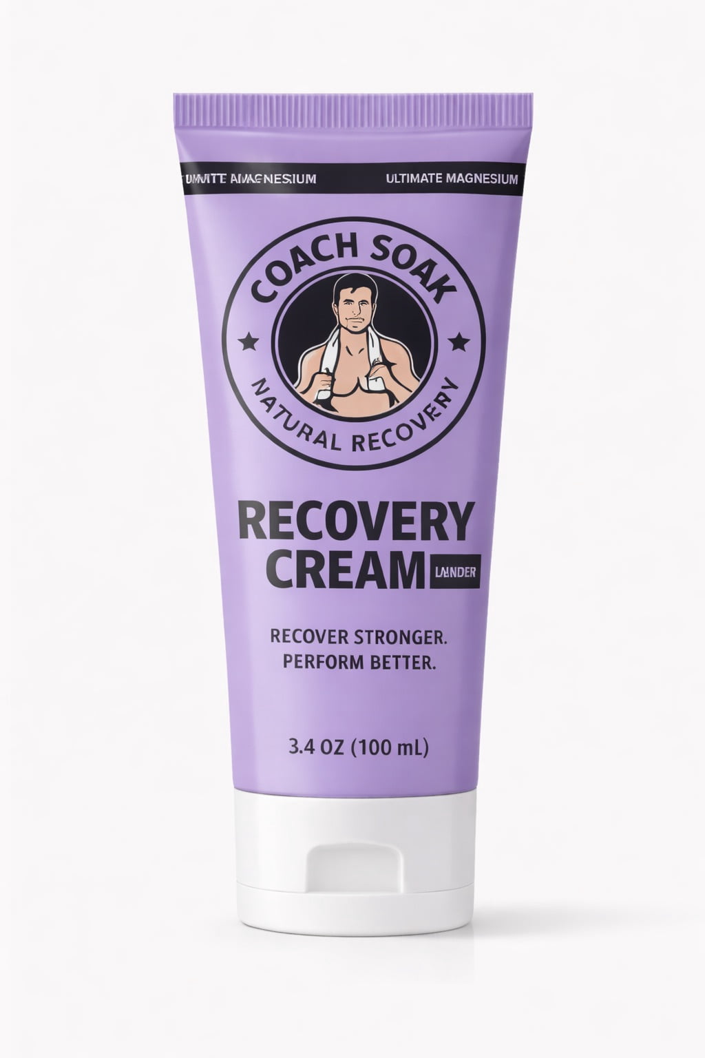 Coach Soak Lavender Magnesium Muscle Recovery Cream