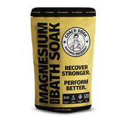 Coach Soak Magnesium Bath Flakes Citrus 32 oz Dead Sea Post Workout Recovery Bath Salts