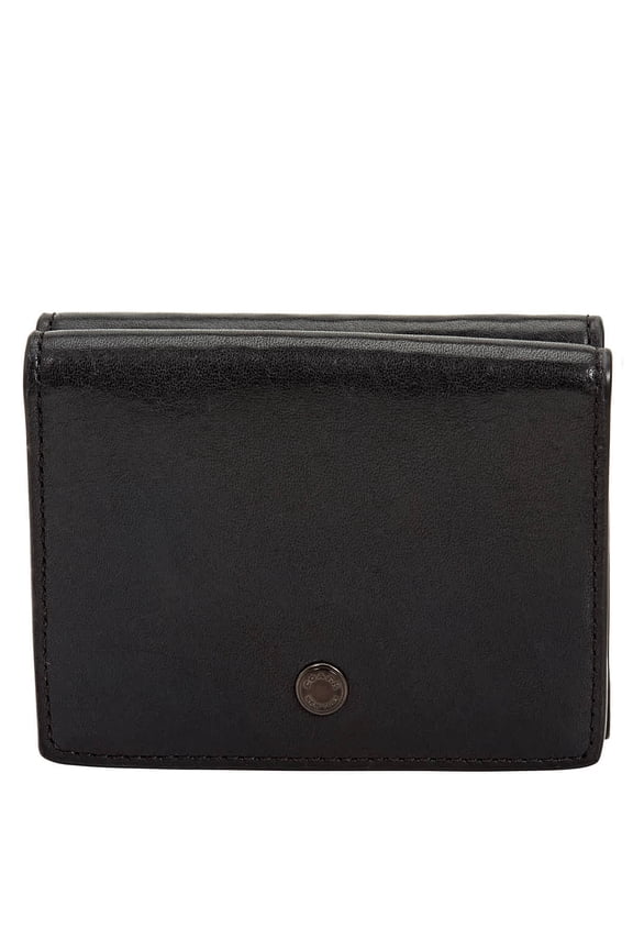 Soft Leather Trifold Origami Coin Wallet