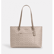 Coach Women s Station Tote Bag in Signature Canvas, Designer Shoulder Handbag, Style CCD69