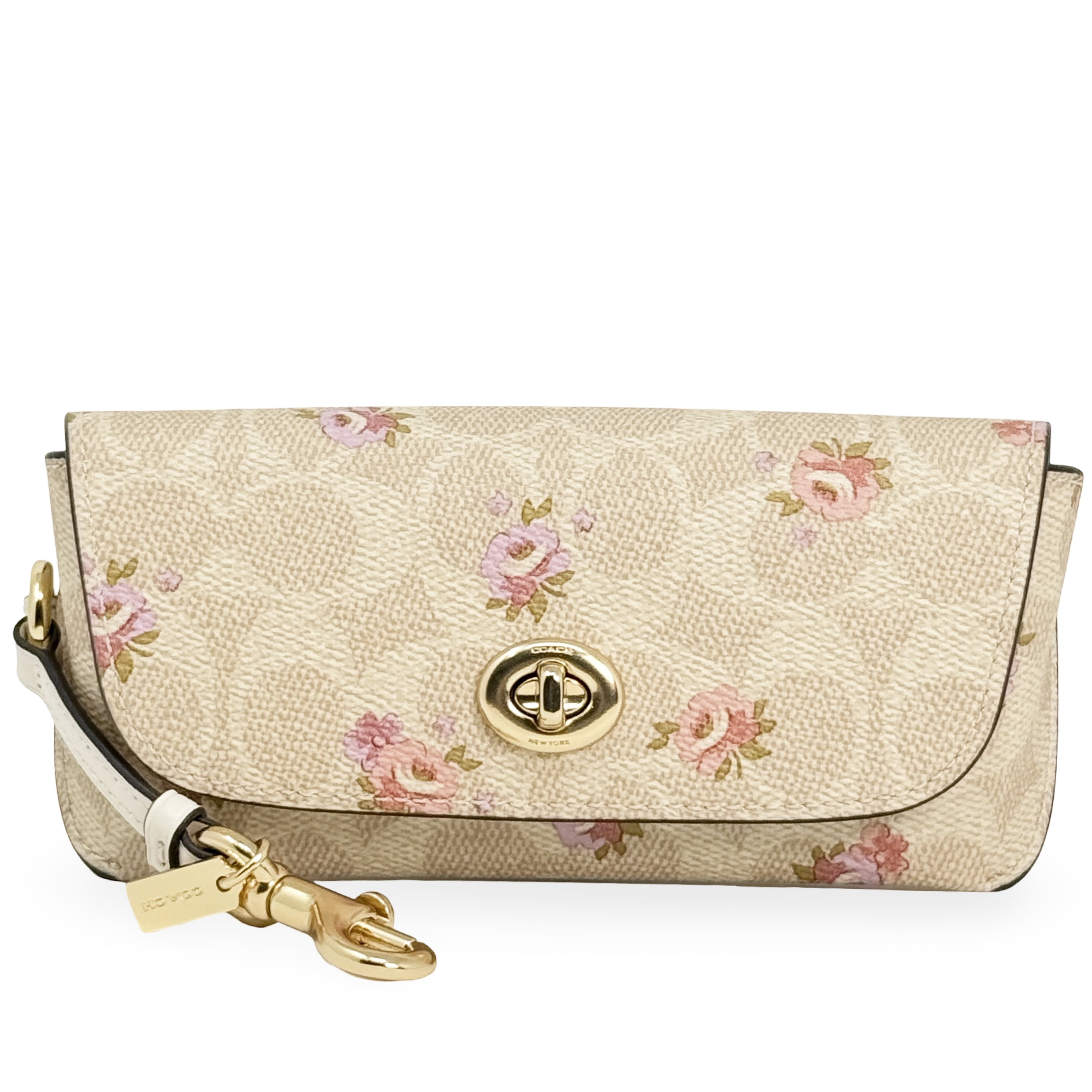 Coach Sunglass Case In Signature Canvas With Floral Print - Walmart.com
