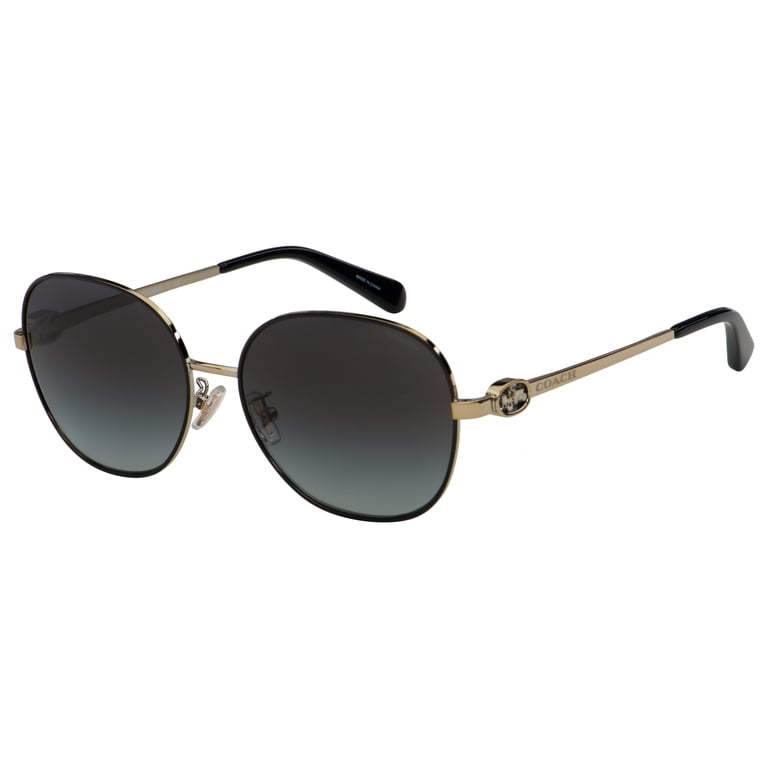 Coach Sunglasses HC 7123 93698G 57 Light Gold | Grey  display picture 3