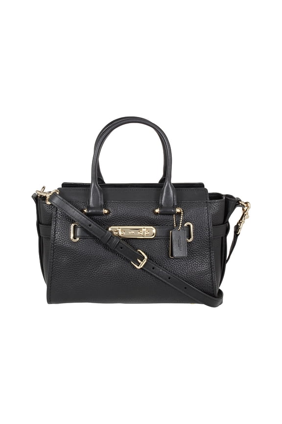 Swagger Ladies Medium Leather Satchel Handbag 87295