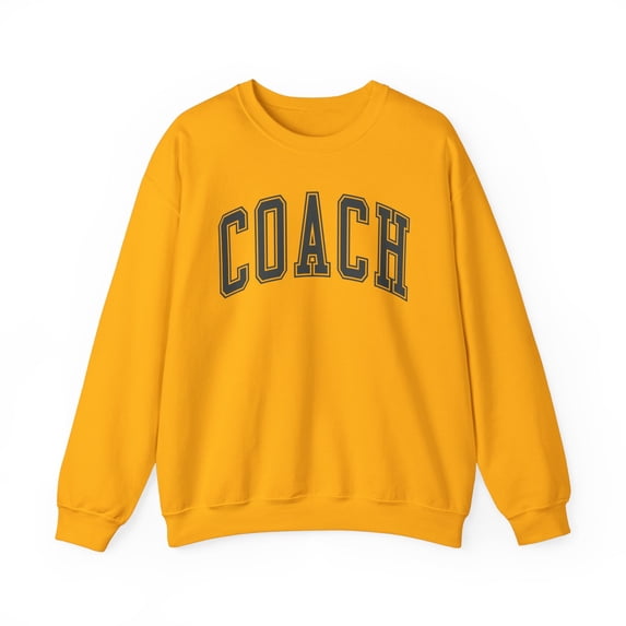 Coach Sweatshirt Gifts Crew Neck Shirt Long Sleeve Unisex