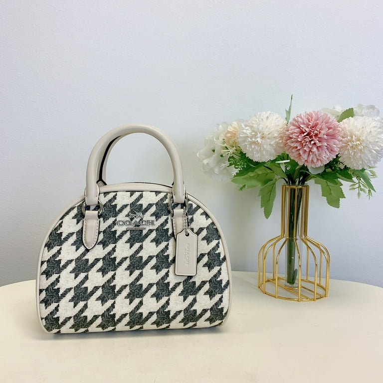 Coach Sydney Satchel (SV/Cream/Black) - Walmart.com