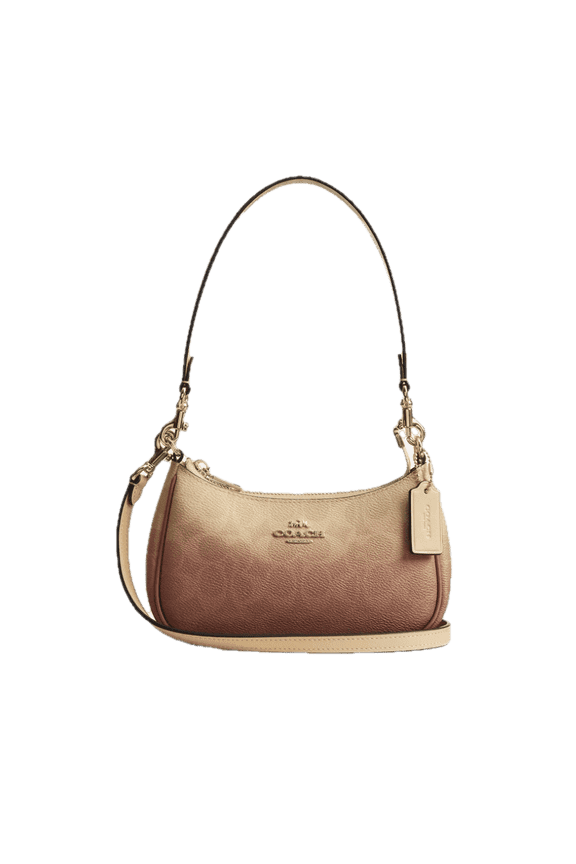 Teri Mini Crossbody Women's Bag In Ombre Signature Canvas