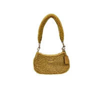 COACH Coach Teri Mini Shearling Fur Crossbody Womens Bag
