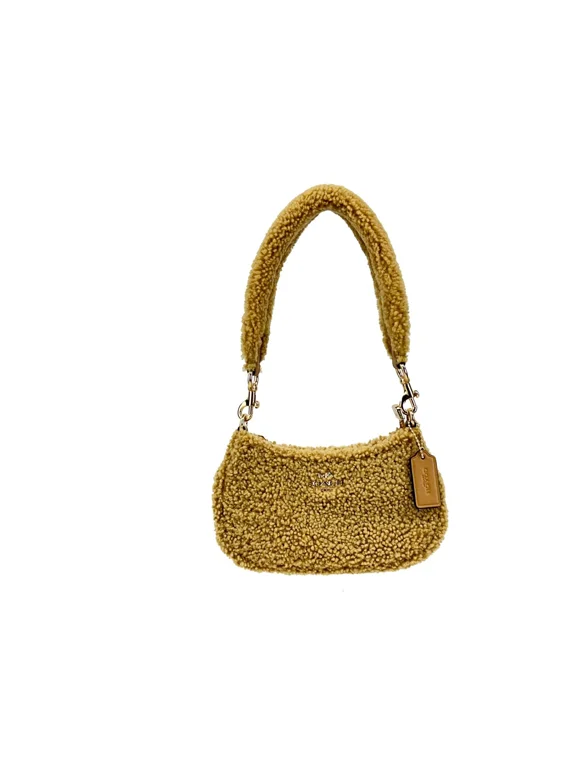 Teri Mini Shearling Fur Crossbody Women's Bag