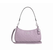 Coach Teri Shoulder Bag In Signature Leather With Heart Charm