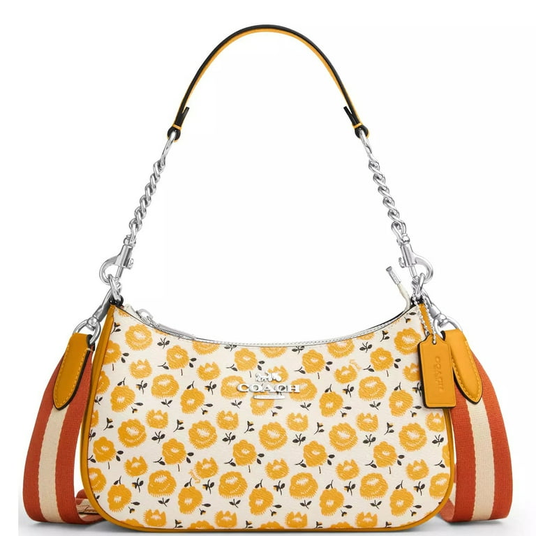 COACH ボディバッグ ホワイト/オレンジ コーチ COACH 【COACH】コーチ キャシー クロスボディ 19 ショルダー