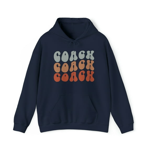 Coach Volleyball Soccer Basketball Hoodie, Gifts, Hooded Sweatshirt